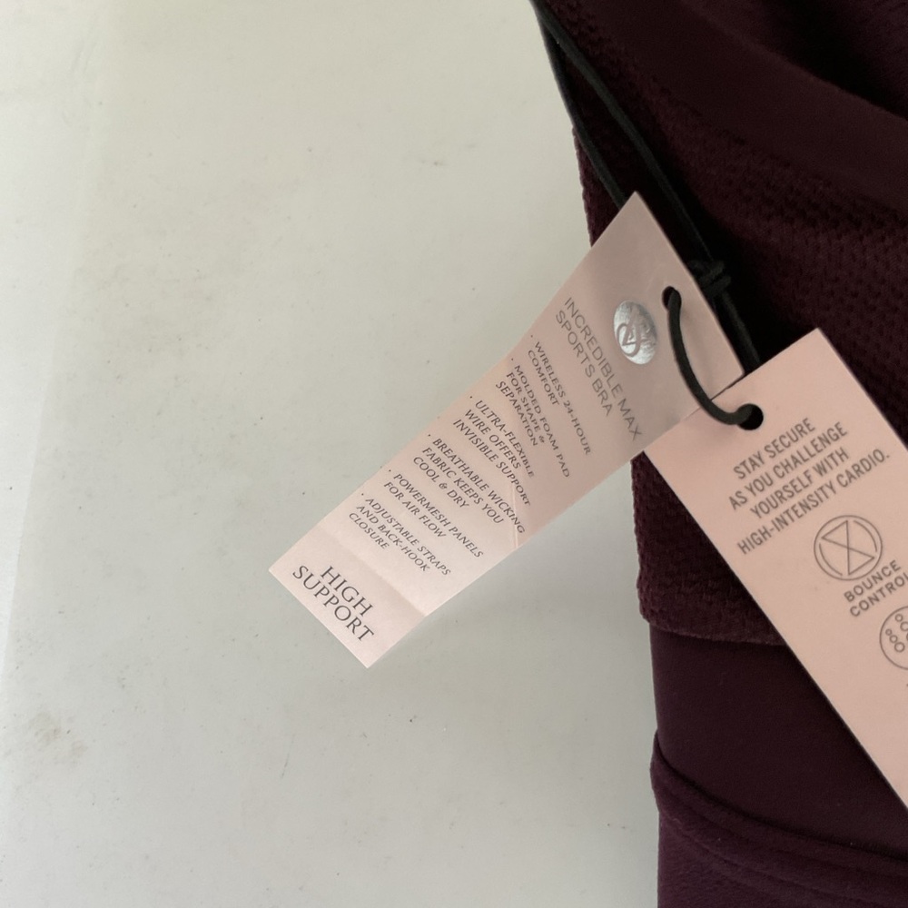 Victorias Secret Sport NWT High Support Sports Bra Size 32DDD - Picture 14 of 16